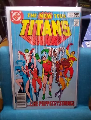 Buy New Teen Titans #9, Newsstand, 2nd Deathstroke, George Perez, 1981 • 11.65£