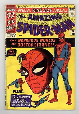 Buy Amazing Spider-Man Annual #2 GD 2.0 1965 • 47.37£