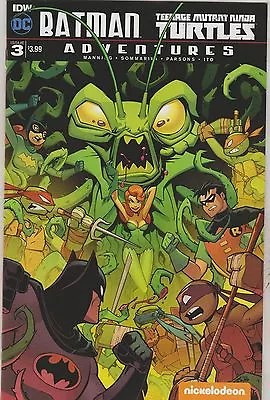 Buy Idw & Dc Comics Batman Teenage Mutant Ninja Turtles Adventures #3 Variant A Nm • 4.65£