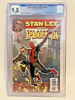 Buy Stan Lee Meets Spider-Man #1 - CGC 9.8 - Amazing Fantasy #15 Homage • 77.65£