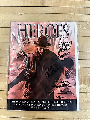 Buy Marvel Heroes 9-11 1st Printing Dynamic Forces Signed Memorial Comic Book Coa • 76.88£