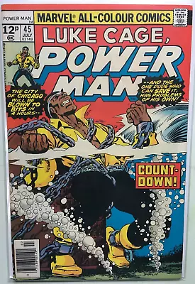 Buy Luke Cage Power Man #45 -  (Marvel Comics Jul 1977) • 5.99£