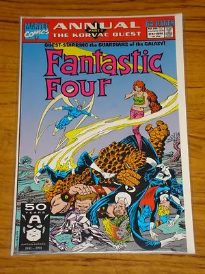 Buy Fantastic Four Annual #24 Vol1 Marvel Com Korvac Quest 1991 • 4.99£
