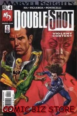 Buy Marvel Knights: Double Shot #4 (2002) 1st Printing Bagged & Boarded • 2.67£