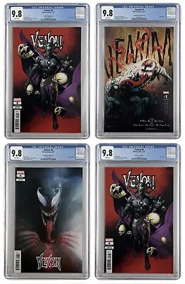 Buy Venom (2021) # 1 , 6 Or 8 Sienkiewicz Simmonds Segovia 1:25 Variant - CGC  9.8 • 31.06£