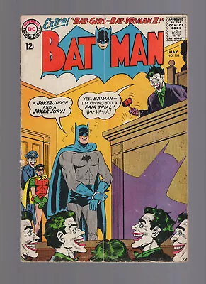 Buy Batman #163 - DC Comics 1964 - Joker & Batgirl Appearance - Lower Grade • 62.12£
