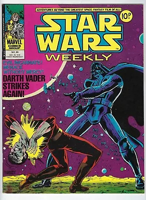Buy Star Wars Weekly # 46 - Marvel UK - 20 December 1978 - UK Paper Comic • 4.95£