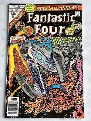 Buy Fantastic Four Annual #12 F/VF 7.0 - Buy 3 For Free Shipping! (Marvel, 1977) • 5.82£