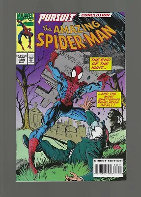 Buy Amazing Spider-Man #389 (Marvel, 1994) Mint 9.6 Featuring Kraven The Hunter • 19.42£