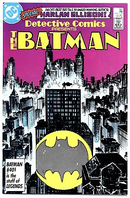 Buy DETECTIVE COMICS #567 VF, Harlan Ellison, Direct DC Comics 1986 Stock Image • 5.44£