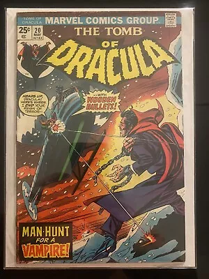 Buy Tomb Of Dracula #20 (Marvel Comics 1974) 1st Doctor Sun KEY • 11.65£