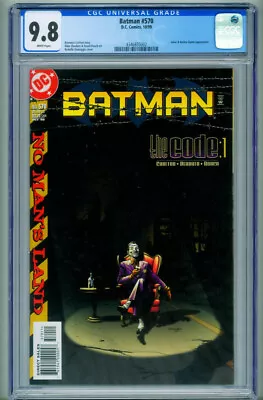 Buy Batman #570  1999 - DC -CGC 9.8 - Comic Book • 90.86£