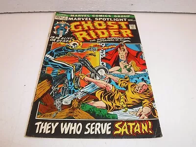 Buy Marvel Spotlight #7 Bronze Age 3rd App Ghost Rider 1972 Marvel Comics • 62.13£