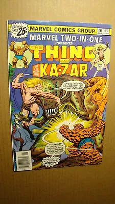 Buy Marvel Two-in-one 16 *nice Copy* Thing Ka Zar Savage Land 1976 • 3.11£