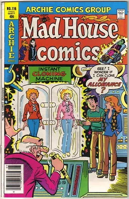 Buy Mad House Comics Comic Book #116 Archie 1979 NICE COPY E • 4.27£