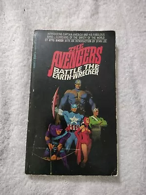 Buy 1967 The Avengers Battle The Earth-Wrecker Otto Binder Softcover Book Marvel  • 23.26£