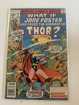 Buy WHAT IF? #10 (1978) What If Jane Foster Had Found The Hammer Of Thor? 1st App! • 80£