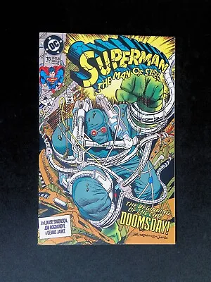 Buy Superman The Man Of Steel #18 DC COMICS 1992 1ST PRINT 1st APP. Doomsday VF+ • 13.20£