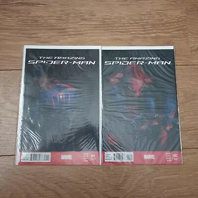 Buy Amazing Spider-Man #1 & #2 Andrew Garfield Movie Photo Variant Set Marvel 2014 • 60£