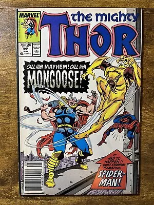 Buy Thor 391 Newsstand Ron Frenz Cover 1st App Eric Masterson Marvel Comics • 3.07£