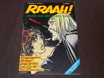 Buy Rraah! 12, 1990: Milo Manara, Comic Salon Erlangen, Publishing House Junge Welt • 0.84£