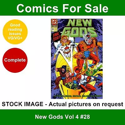 Buy DC New Gods Vol 4 #28 Comic - VG/VG+ 01 August 1991 • 2.49£