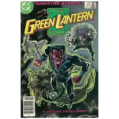 Buy Green Lantern Corps #217 Newsstand  - 1986 Series DC Comics VF Minus [q| • 2.60£