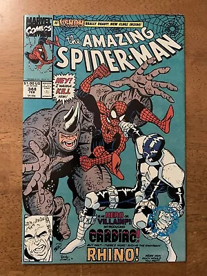 Buy Amazing Spider-Man #344 1st App Cletus Kasady Carnage Marvel Comics 1990 NM • 14.77£