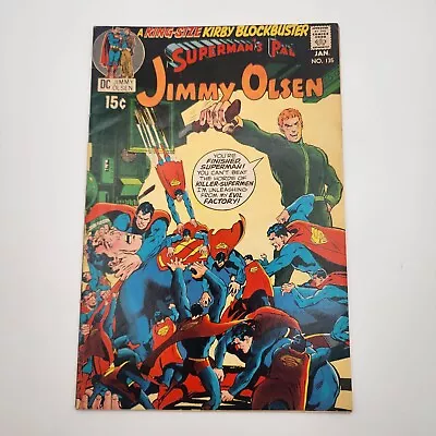 Buy Superman's Pal Jimmy Olsen #135 DC Comics 1971 NEAL ADAMS KEY 2ND DARKSEID • 15.56£