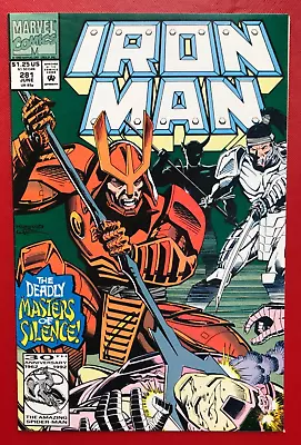 Buy Iron Man 281 1st Cameo Appearance WAR MACHINE Marvel Comics 1992, NM • 13£