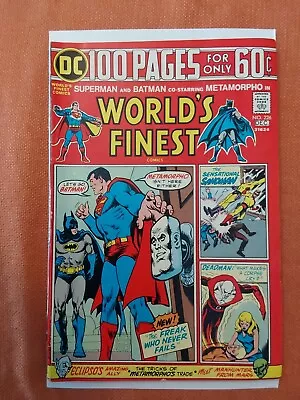 Buy 1974 World's Finest Dc Comics Superman, Batman, & Metamorpho # 226 • 10.10£
