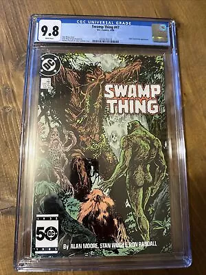 Buy Swamp Thing #47 DC CGC 9.8 John Constantine 1986 Alan Moore VFN • 80£