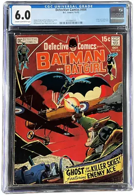 Buy Detective Comics 404 CGC 6.0 Cream To Off-WH Enemy Ace • 97.08£