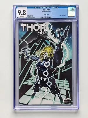 Buy Thor #617 Tron Variant 1st Appearance Kid Loki CGC 9.8 NM+ Combine/Free Shipping • 271.77£