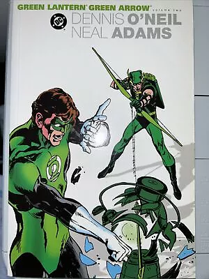 Buy Green Lantern Green Arrow Volume 2 DC Comics Neal Adams Dennis O'Neil Paperback • 24.99£