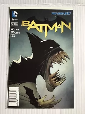 Buy Batman # 27 Newsstand Variant Edition New 52 Dc Comics  • 14.95£