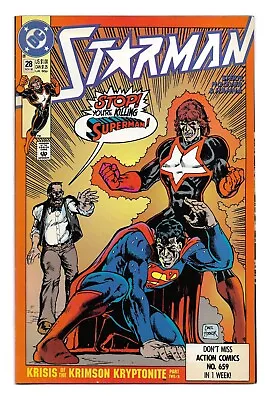 Buy Starman #28 (Vol 1) : NM- :  The End Of A Legend?  : Superman, Mister Mxyzptlk • 2.25£