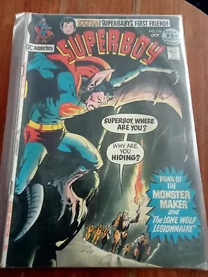Buy Superboy #178 Oct 1971 (FN-) Bronze Age Giant Size Neal Adams Cover • 4.50£
