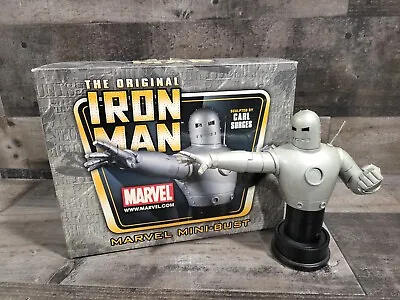Buy Marvel Bowen Mini-Bust The Original Iron Man  #319/1500 LOW NUMBER • 74.54£
