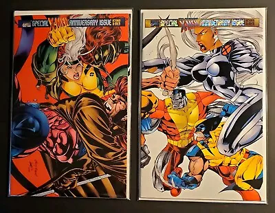 Buy 1995 Marvel #45,325 The Uncanny X-MEN Anniversary Issues Holo Gatefold W Cards • 11.17£