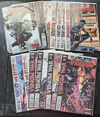 Buy Ultimate Comics Spider-man (2012) Lot #10, #12-#16, #16.1, #17-#22 Miles Morales • 42.78£