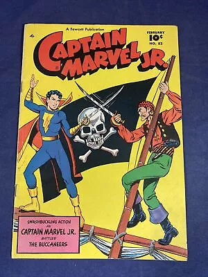 Buy CAPTAIN MARVEL JR. #82 1950 Key!! **RARE SkullCover!! • 213.57£