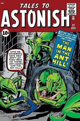 Buy   TALES TO ASTONISH #27 COMIC BOOK COVER   POSTER - No.27 • 34.48£