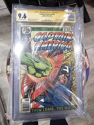 Buy Captain America #230 CGC 9.6 SS  • 310.64£