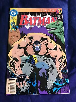 Buy Batman #497 Nm Newsstand Dc Comics 1993 • 17.82£