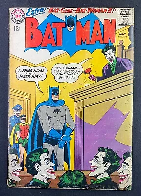 Buy Batman (1940) #163 GD (2.0) Joker Cover And Story • 58.24£