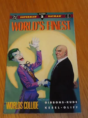 Buy Worlds Finest Superman Batman Book 2 Worlds Collide DC Comics (Paperback)< • 3.29£