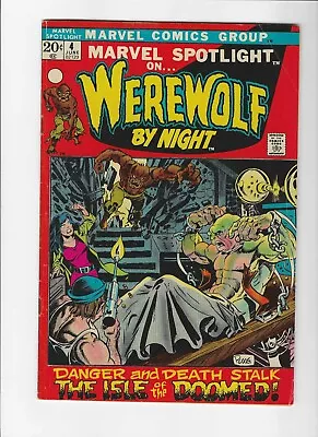 Buy Marvel Spotlight #4 3rd Appearance Of Werewolf By Night 1971 Series Marvel • 92.40£