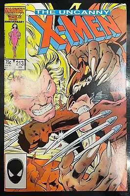 Buy Marvel Comics Uncanny X-Men Key #213 1987 1st Cameo Appearance Mr.Sinister NM- • 19.99£
