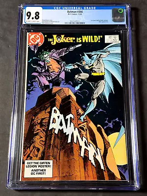 Buy Batman #366 1983 CGC 9.8 4421542017 1st Jason Todd In Robin Costume • 213.57£